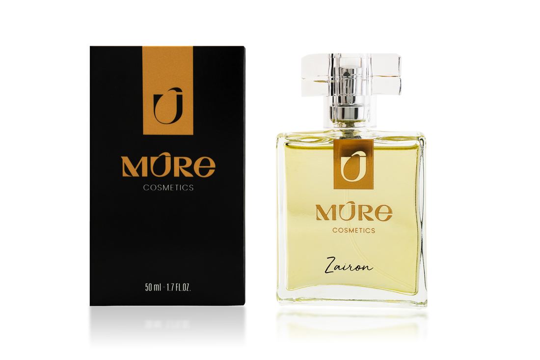 Embalagem premium do perfume Zairon